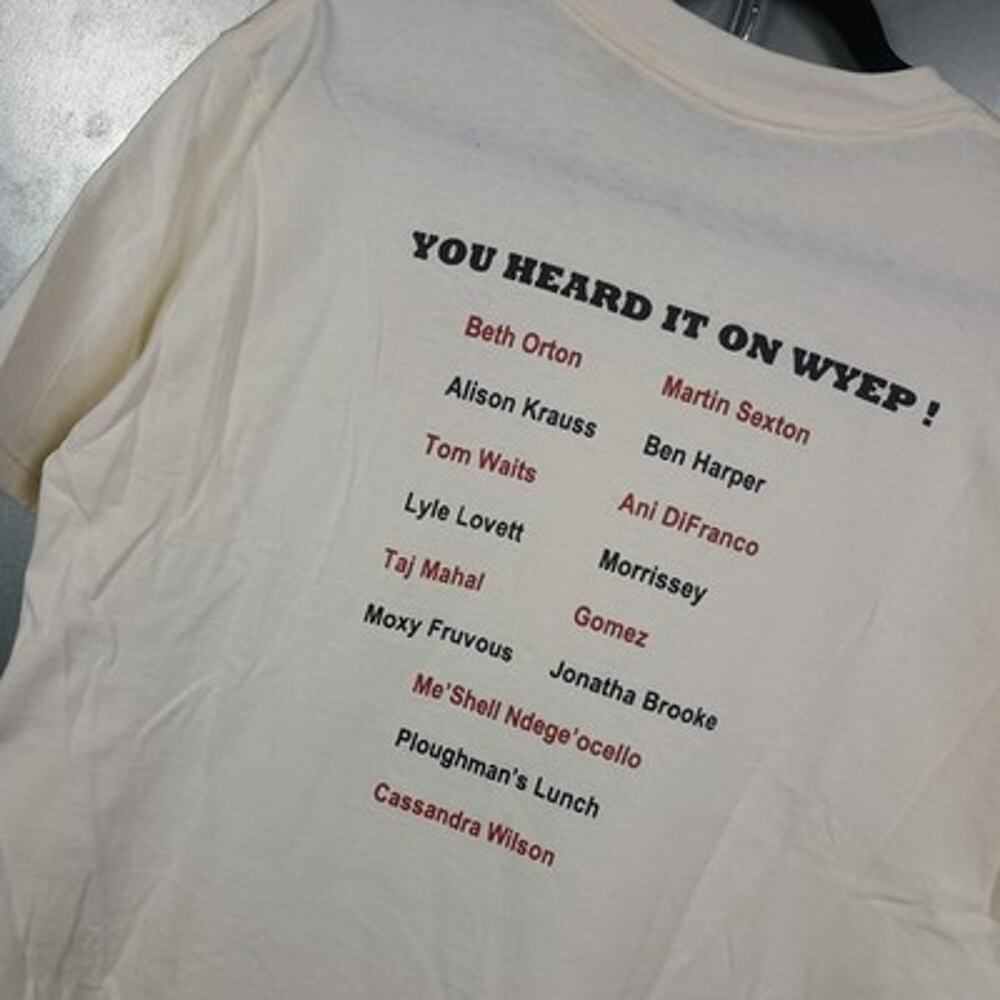 WYEP 91.3 Vintage 90s Tom Waits Morrissey Large Radio Station Taj Mahal College